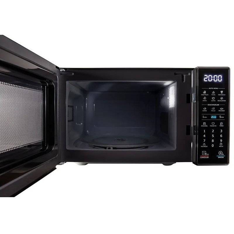 Microondas BGH 20 Litros 700W Digital B120DN20 Negro - Imagen 3