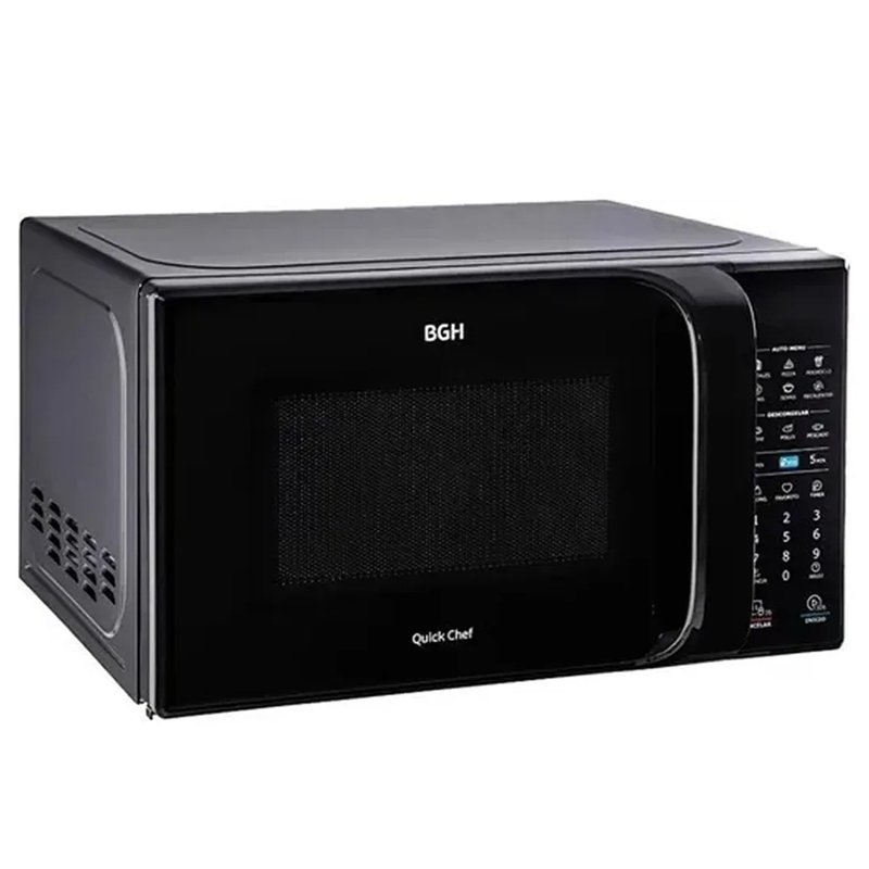 Microondas BGH 20 Litros 700W Digital B120DN20 Negro - Imagen 2
