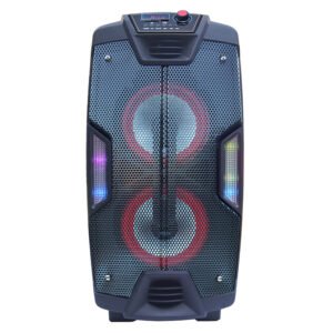 Parlante Bluetooth Kioto TW500 BL Torre 15.000 W PMPO con Micrófono y Batería