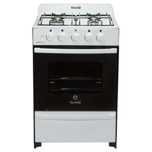 Cocina Escorial Master Style Blanca 56 Cm 4 Hornallas Multigas