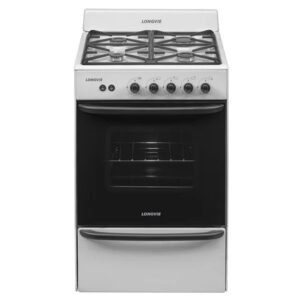 Cocina Longvie 13331BF 56 Cm Blanca 4 Hornallas Fundición