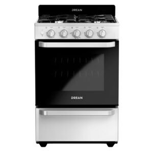 Cocina Drean CD5603AB 56 Cm Multigas Blanca 4 Hornallas