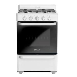 Cocina Drean CD5602AB 56 Cm Multigas Blanca 4 Hornallas