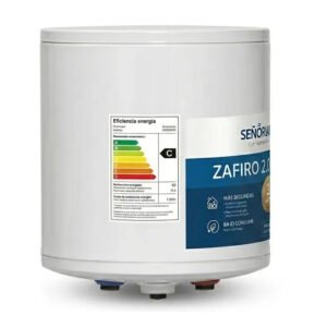 Termotanque Eléctrico Señorial Zafiro 2.0 30 Litros de Colgar Conexión Inferior 1800W