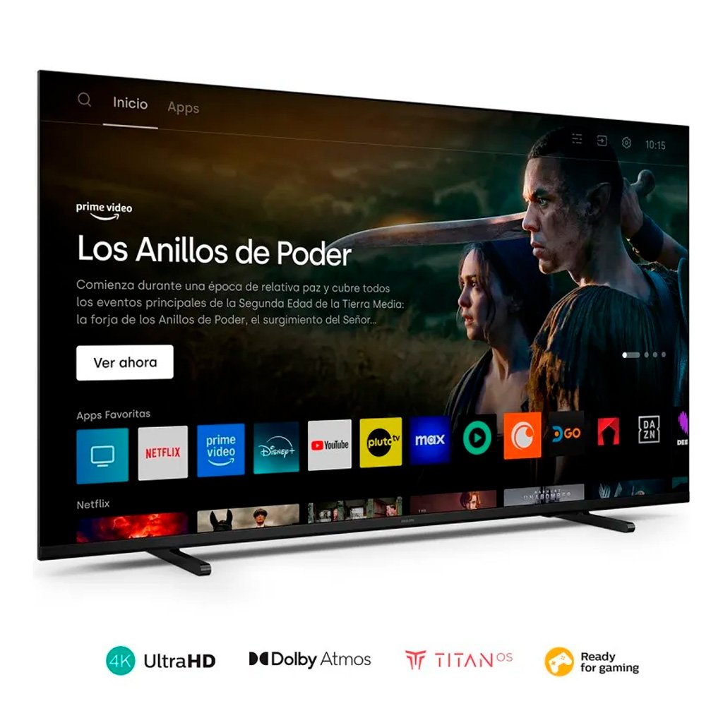 Smart TV Philips Titan OS 50” 4K UHD 50PUD7309/77 - Imagen 2