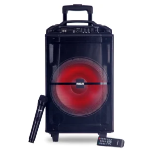 Parlante Bluetooth RCA Party8 2100W PMPO Karaoke RSPARTY8