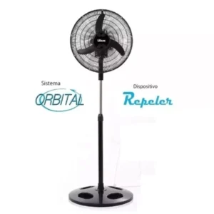 Ventilador de Pie Liliana 20" 90W Orbital con Repelente VPRN20