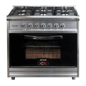 Cocina Industrial Usman Irina 900 6 Hornallas Acero Inoxidable