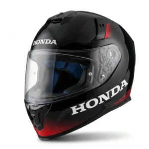Casco Integral Honda INT-1 Glossy Negro Doble Visor