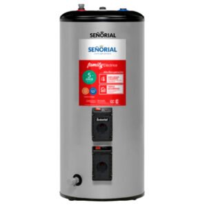 Termotanque Eléctrico Señorial Family 90 Litros Alta Recuperación Conexión Superior de Pie
