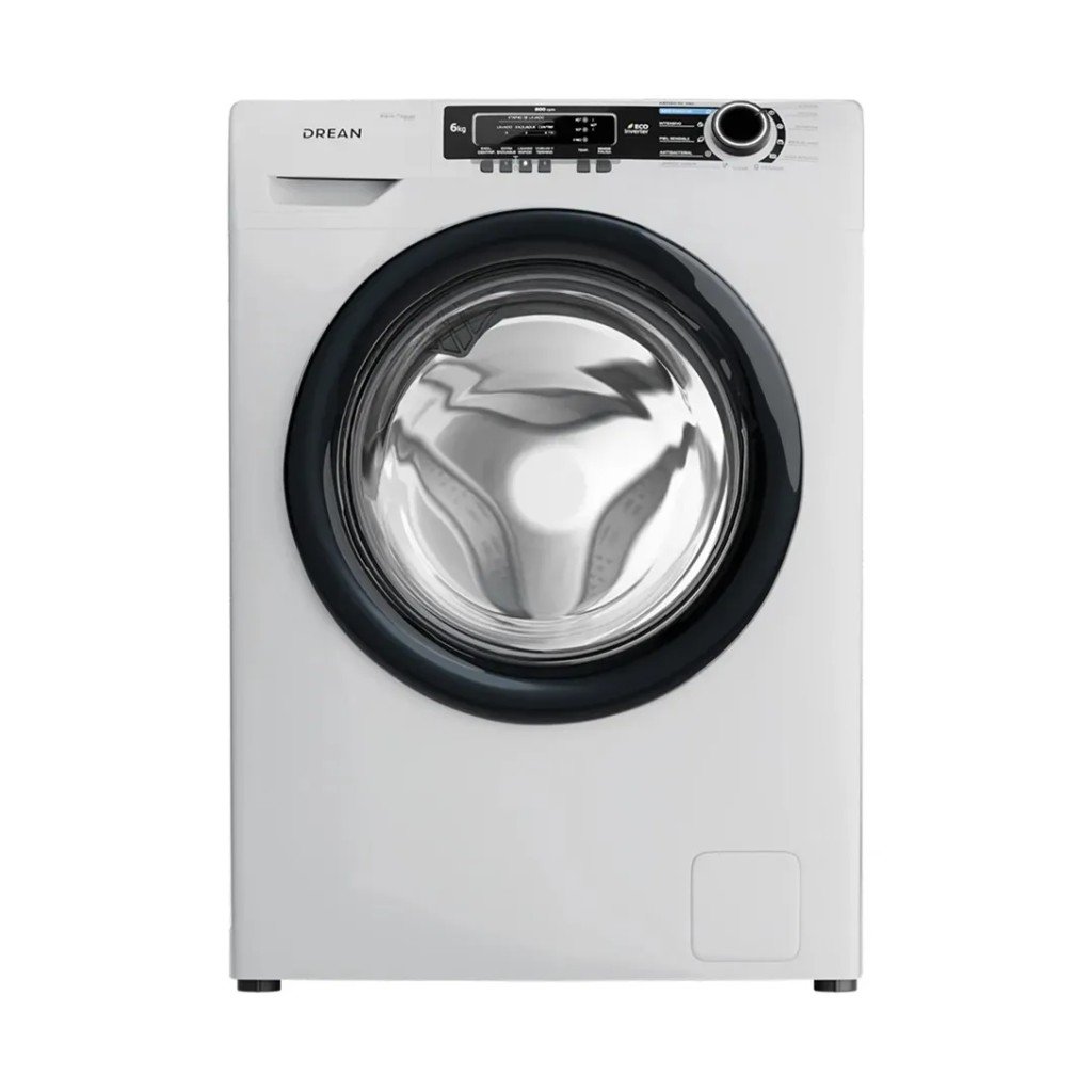 Lavarropas Drean 6 Kg 900 RPM Inverter Carga Frontal LCFDR0609LB0