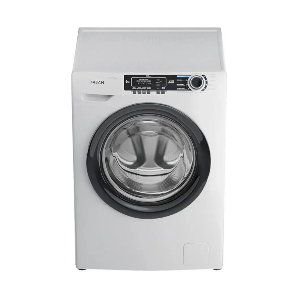 Lavarropas Drean 6 Kg 900 RPM Inverter Carga Frontal LCFDR0609LB0